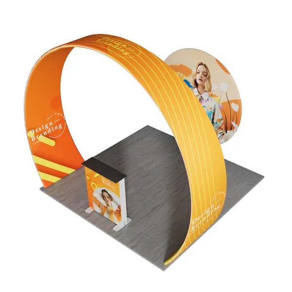 10'x10' Fabric Booth Display Kit G - 10'x10' Fabric Booth Display Kit G - Image 1 of 2