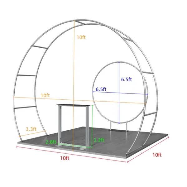 10'x10' Fabric Booth Display Kit G - 10'x10' Fabric Booth Display Kit G - Image 2 of 2