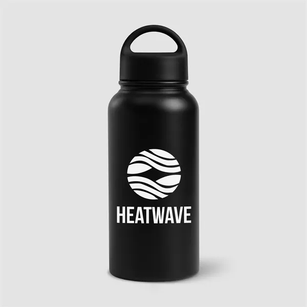 31oz. Double Wall Recycled Stainless Steel Bottle-Silkscreen - 31oz. Double Wall Recycled Stainless Steel Bottle-Silkscreen - Image 3 of 6