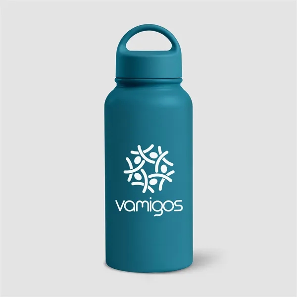 31oz. Double Wall Recycled Stainless Steel Bottle-Silkscreen - 31oz. Double Wall Recycled Stainless Steel Bottle-Silkscreen - Image 5 of 6