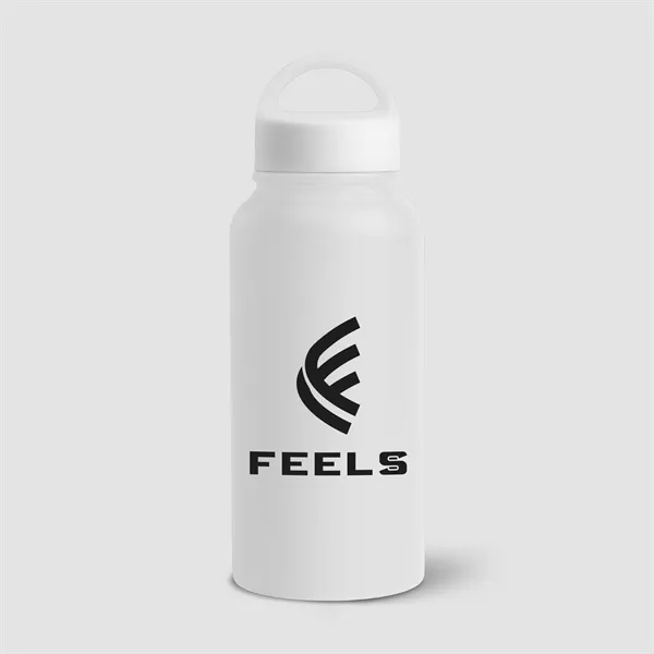 31oz. Double Wall Recycled Stainless Steel Bottle-Silkscreen - 31oz. Double Wall Recycled Stainless Steel Bottle-Silkscreen - Image 6 of 6