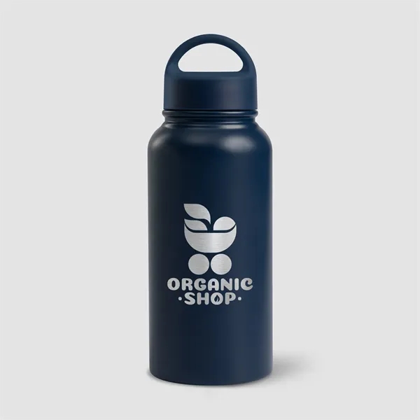 31oz. Double Wall Recycled Stainless Steel Bottle- Laser - 31oz. Double Wall Recycled Stainless Steel Bottle- Laser - Image 2 of 6