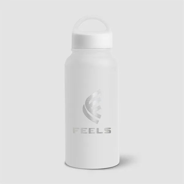 31oz. Double Wall Recycled Stainless Steel Bottle- Laser - 31oz. Double Wall Recycled Stainless Steel Bottle- Laser - Image 4 of 6