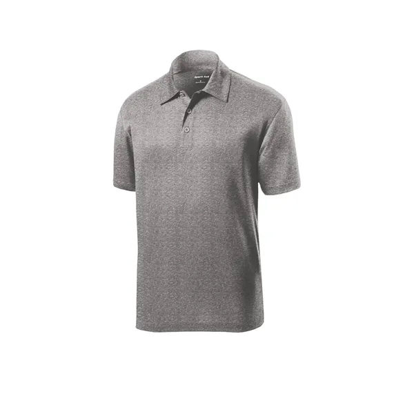 Sport-Tek Heather Contender Polo. - Sport-Tek Heather Contender Polo. - Image 8 of 59