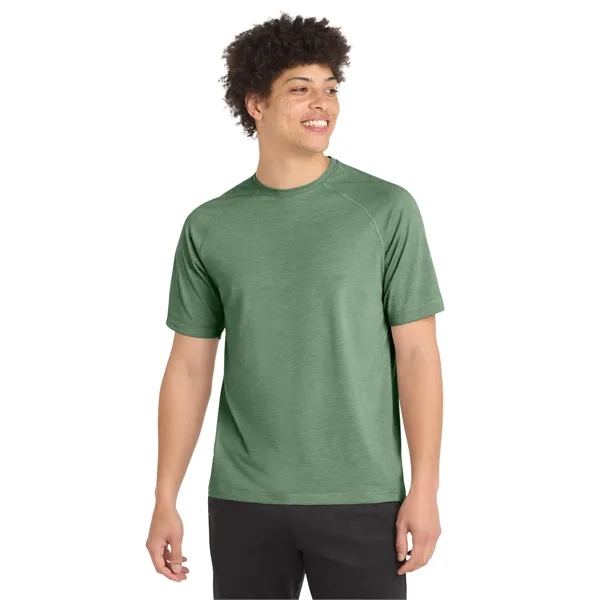 Sport-Tek PosiCharge Tri-Blend Wicking Raglan Tee. - Sport-Tek PosiCharge Tri-Blend Wicking Raglan Tee. - Image 8 of 64