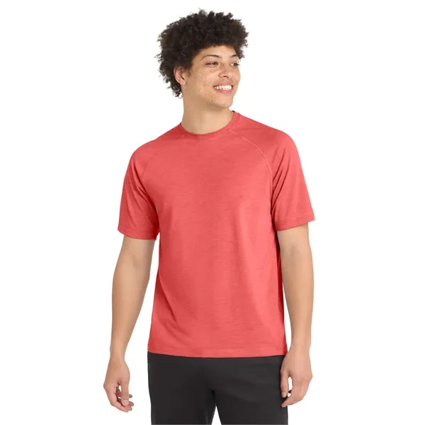 Sport-Tek PosiCharge Tri-Blend Wicking Raglan Tee. - Sport-Tek PosiCharge Tri-Blend Wicking Raglan Tee. - Image 22 of 64