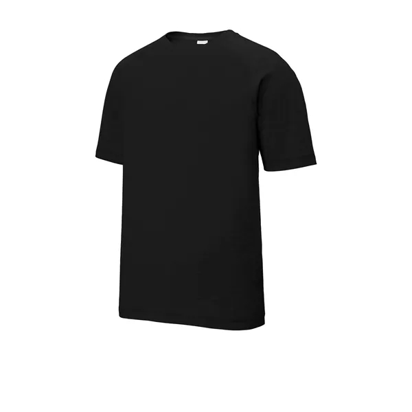 Sport-Tek PosiCharge Tri-Blend Wicking Raglan Tee. - Sport-Tek PosiCharge Tri-Blend Wicking Raglan Tee. - Image 48 of 64