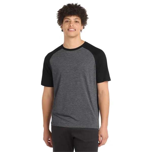 Sport-Tek PosiCharge Tri-Blend Wicking Raglan Tee. - Sport-Tek PosiCharge Tri-Blend Wicking Raglan Tee. - Image 52 of 64