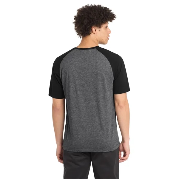 Sport-Tek PosiCharge Tri-Blend Wicking Raglan Tee. - Sport-Tek PosiCharge Tri-Blend Wicking Raglan Tee. - Image 53 of 64