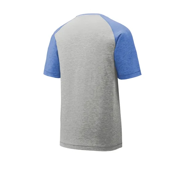 Sport-Tek PosiCharge Tri-Blend Wicking Raglan Tee. - Sport-Tek PosiCharge Tri-Blend Wicking Raglan Tee. - Image 63 of 64