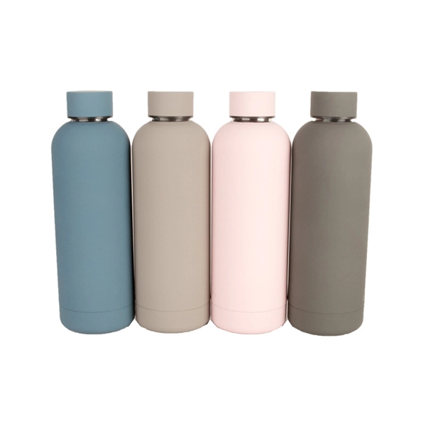 17 OZ Vacuum Insulated Stainless Steel Water Bottle