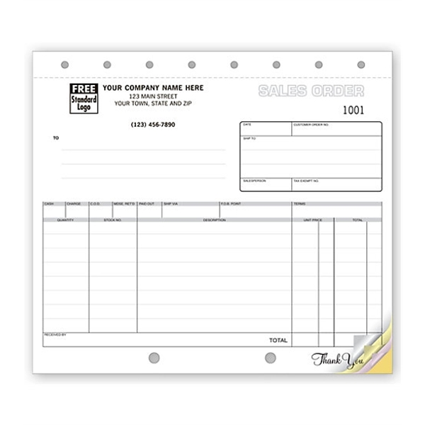 Sales Orders, Classic, Small - Sales Orders, Classic, Small - Image 0 of 1