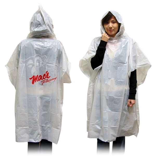 Disposable Rain Poncho  rainwear - Disposable Rain Poncho  rainwear - Image 1 of 6