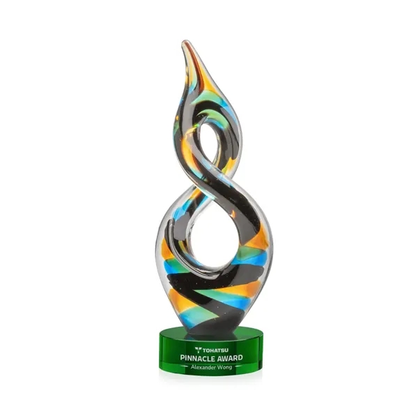 Cosenzo Award on Stanrich Base - Green - Cosenzo Award on Stanrich Base - Green - Image 2 of 5