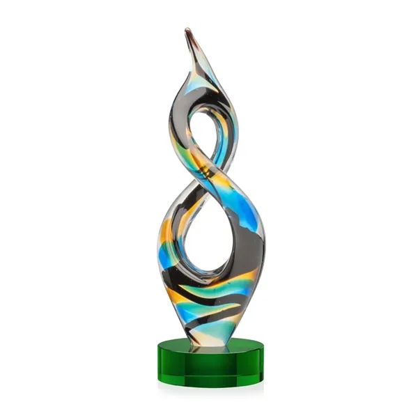 Cosenzo Award on Stanrich Base - Green - Cosenzo Award on Stanrich Base - Green - Image 5 of 5