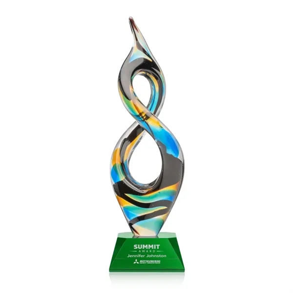 Cosenzo Award on Sheffield Base - Green - Cosenzo Award on Sheffield Base - Green - Image 4 of 7