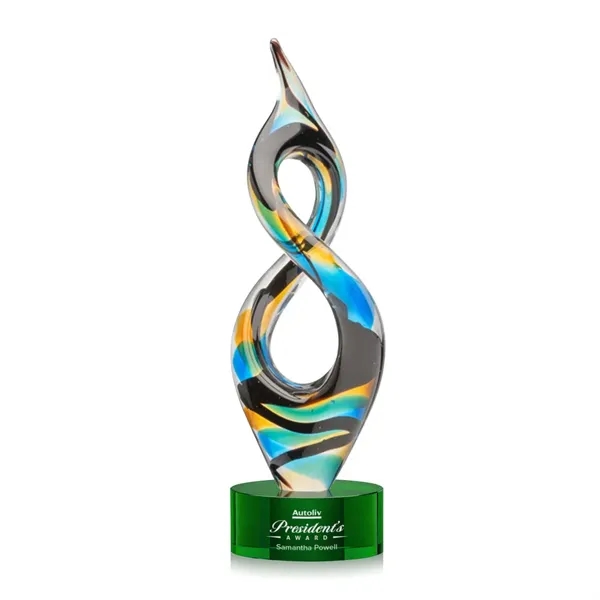 Cosenzo Award on Marvel Base - Green - Cosenzo Award on Marvel Base - Green - Image 1 of 7