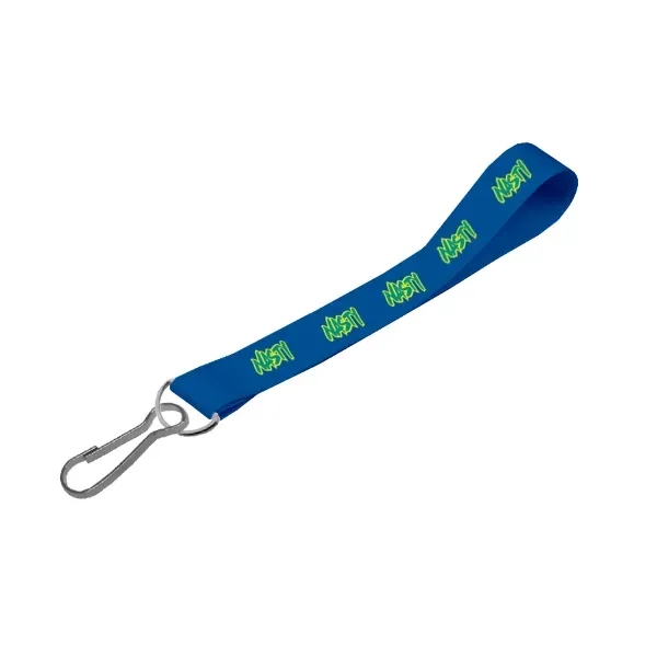 Matte Polyester Wrist Phone Strap - Double Sided - Matte Polyester Wrist Phone Strap - Double Sided - Image 0 of 3