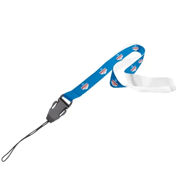 Satin Lanyard with Cellphone Clip 0.59 x 37.4in - Satin Lanyard with Cellphone Clip 0.59 x 37.4in - Image 0 of 1