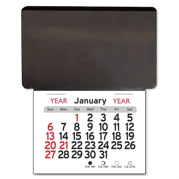 Adhesive Peel-N-Stick® Business Card Holder Calendar - Adhesive Peel-N-Stick® Business Card Holder Calendar - Image 1 of 2