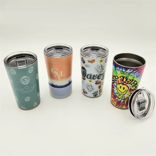 16oz Cup - "The Bandit" -- DISHWASHER SAFE - 16oz Cup - "The Bandit" -- DISHWASHER SAFE - Image 0 of 7