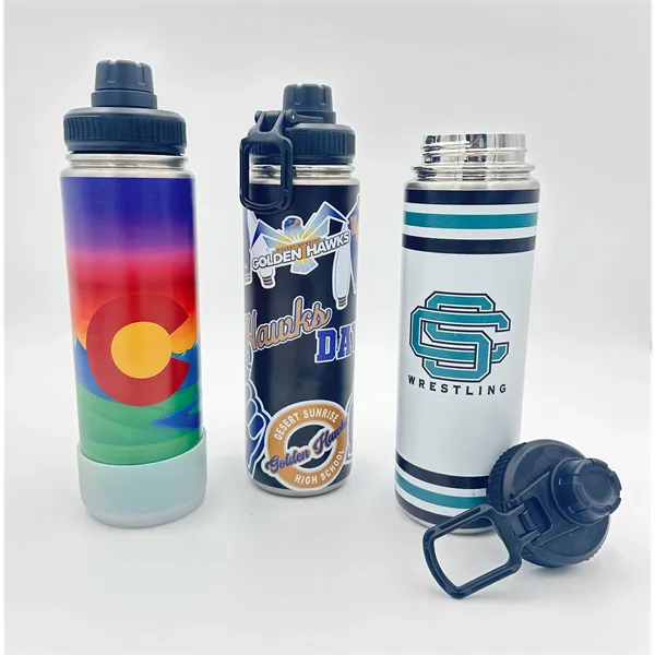 24oz Bottle - "The Walrus" -- DISHWASHER SAFE - 24oz Bottle - "The Walrus" -- DISHWASHER SAFE - Image 0 of 3