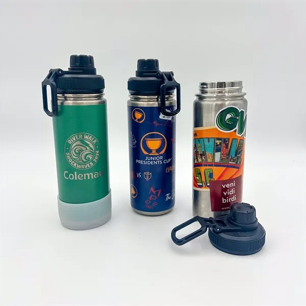 18oz Bottle - "The Handlebar" -- DISHWASHER SAFE - 18oz Bottle - "The Handlebar" -- DISHWASHER SAFE - Image 0 of 3