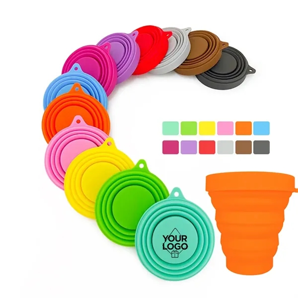 5oz Collapsible Silicone Cup - 5oz Collapsible Silicone Cup - Image 0 of 15