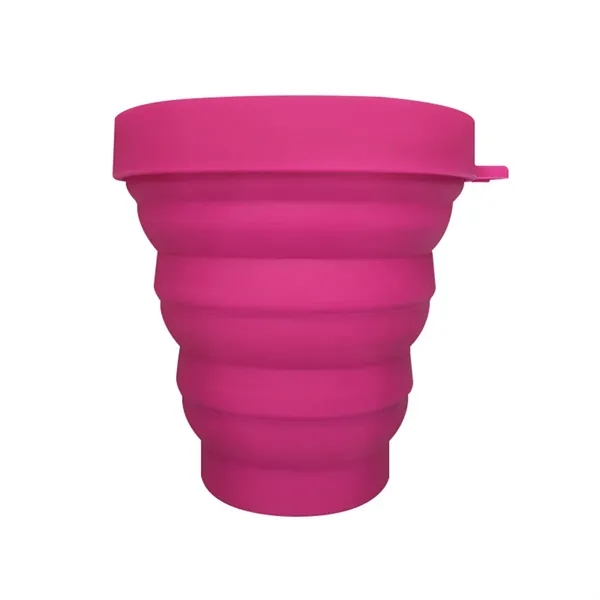 5oz Collapsible Silicone Cup - 5oz Collapsible Silicone Cup - Image 5 of 15