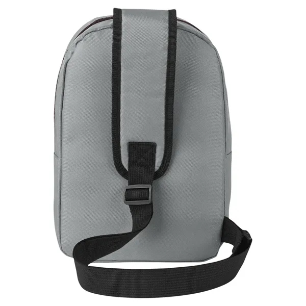 Patchwork Eco Friendly Crossbody Sling Bag - Patchwork Eco Friendly Crossbody Sling Bag - Image 8 of 15