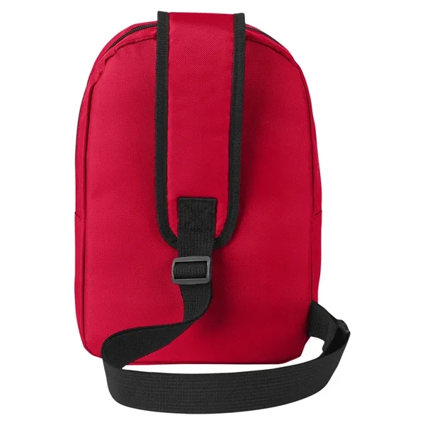 Patchwork Eco Friendly Crossbody Sling Bag - Patchwork Eco Friendly Crossbody Sling Bag - Image 10 of 15