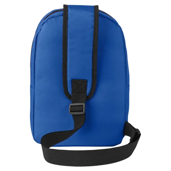 Patchwork Eco Friendly Crossbody Sling Bag - Patchwork Eco Friendly Crossbody Sling Bag - Image 14 of 15