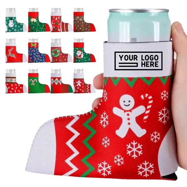 Christmas Boots Shape Cup Sleeve Customization - Christmas Boots Shape Cup Sleeve Customization - Image 0 of 5