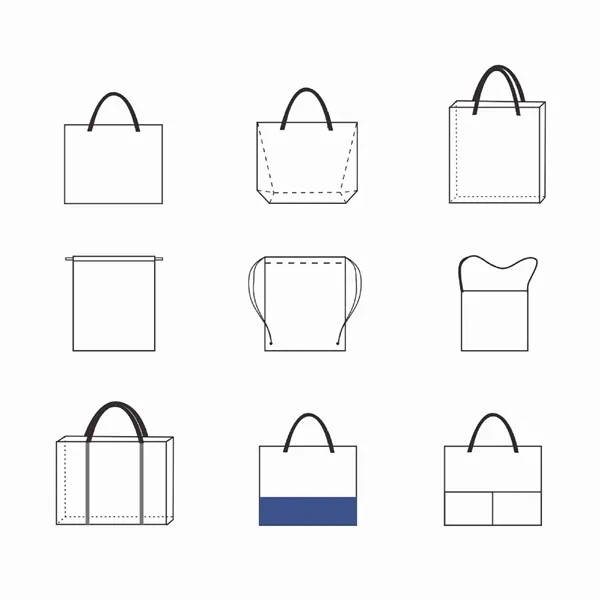 Customized Non-Woven Fabric Handbag - Customized Non-Woven Fabric Handbag - Image 5 of 6