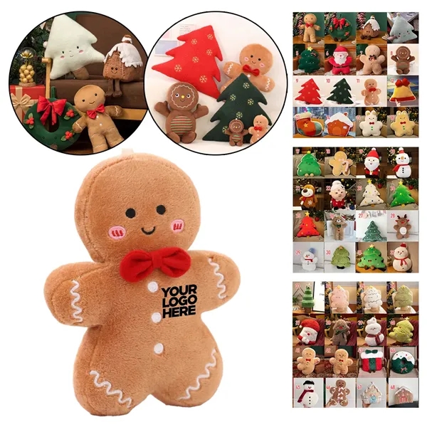 Christmas Holiday Throw Pillow Sofa Decoration Doll - Christmas Holiday Throw Pillow Sofa Decoration Doll - Image 0 of 6