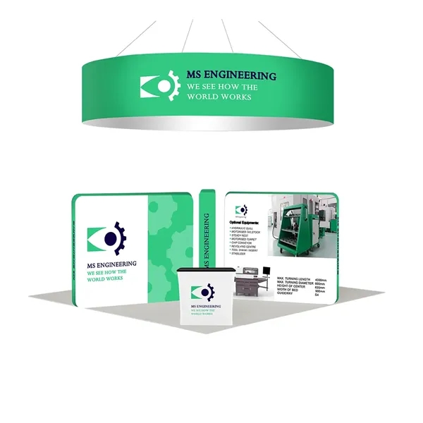 20ft Island Trade Show Booth - 360 degrees Display - 20ft Island Trade Show Booth - 360 degrees Display - Image 0 of 9