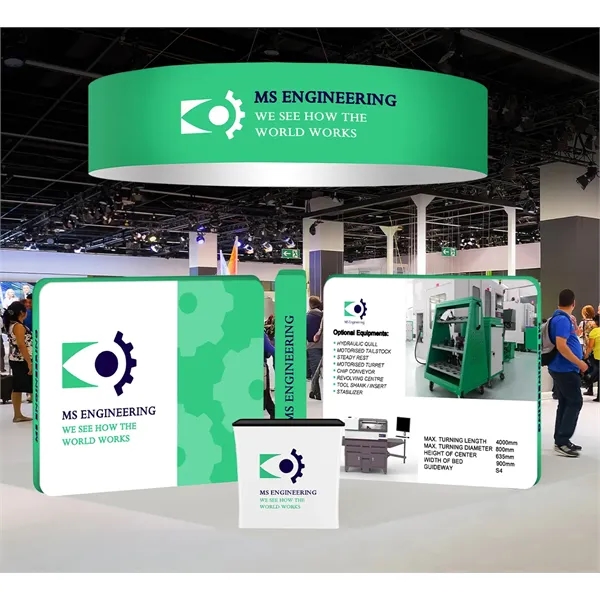 20ft Island Trade Show Booth - 360 degrees Display - 20ft Island Trade Show Booth - 360 degrees Display - Image 2 of 9