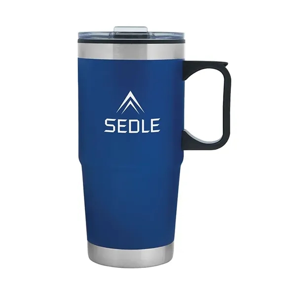 Aidan 24 oz. Steel/PP Liner Travel Mug - Aidan 24 oz. Steel/PP Liner Travel Mug - Image 3 of 24
