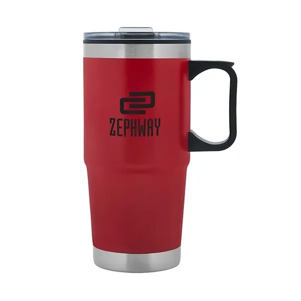 Aidan 24 oz. Steel/PP Liner Travel Mug - Aidan 24 oz. Steel/PP Liner Travel Mug - Image 5 of 24