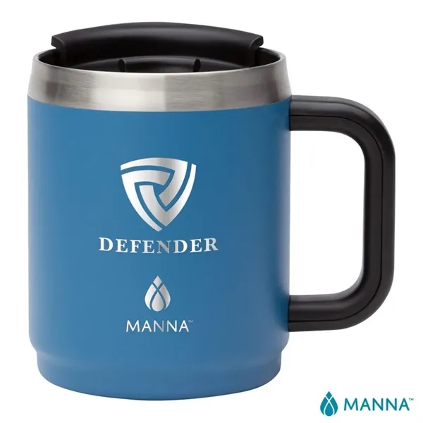 Manna™ 14 oz. Boulder Stainless Steel Camping Mug w/ Handle - Manna™ 14 oz. Boulder Stainless Steel Camping Mug w/ Handle - Image 1 of 2