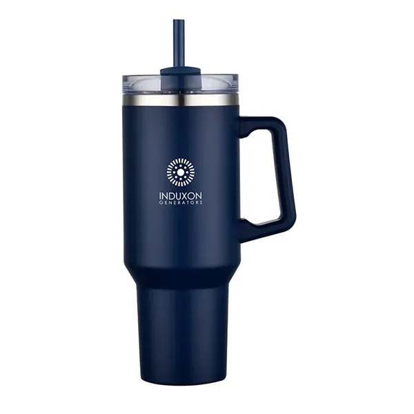Lucas 40 oz. Double Wall, Stainless Steel Travel Mug - Lucas 40 oz. Double Wall, Stainless Steel Travel Mug - Image 8 of 11