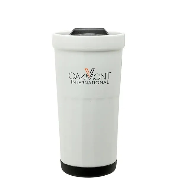 Latte 16 oz. Ceramic Travel Tumbler