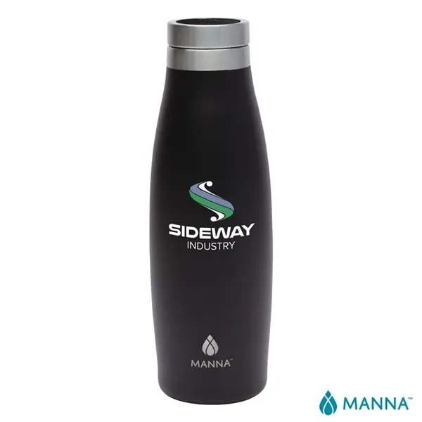 Custom Manna™ 18 oz. Oasis Stainless Steel Water Bottle w/ Marbl...