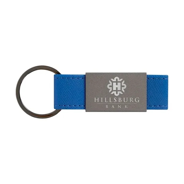 Boyd Aluminum & Leatherette Keyring - Boyd Aluminum & Leatherette Keyring - Image 3 of 9