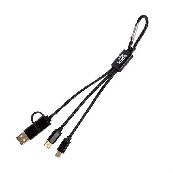 Libra 4-in-1 Charging Cable Set - Libra 4-in-1 Charging Cable Set - Image 1 of 3