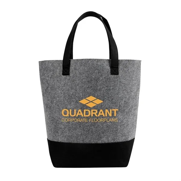 Abram RPET Felt Tote - Abram RPET Felt Tote - Image 1 of 6