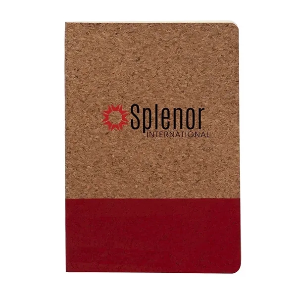 Boardwalk Two-Tone Cork Junior Notebook - Boardwalk Two-Tone Cork Junior Notebook - Image 1 of 5