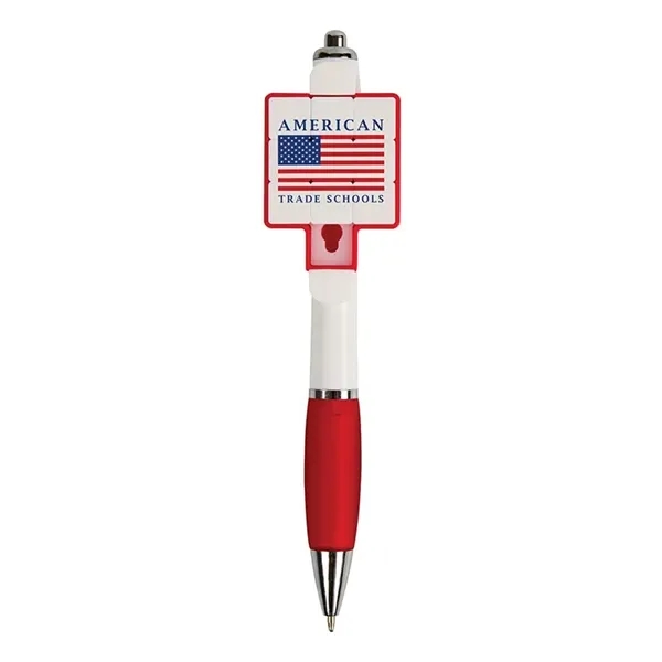 Puzzle Plunge-Action Ballpoint Pen - Puzzle Plunge-Action Ballpoint Pen - Image 3 of 5