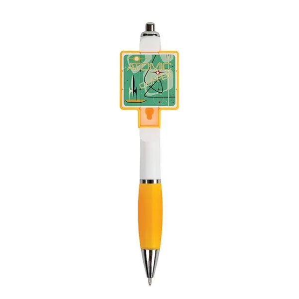 Puzzle Plunge-Action Ballpoint Pen - Puzzle Plunge-Action Ballpoint Pen - Image 5 of 5