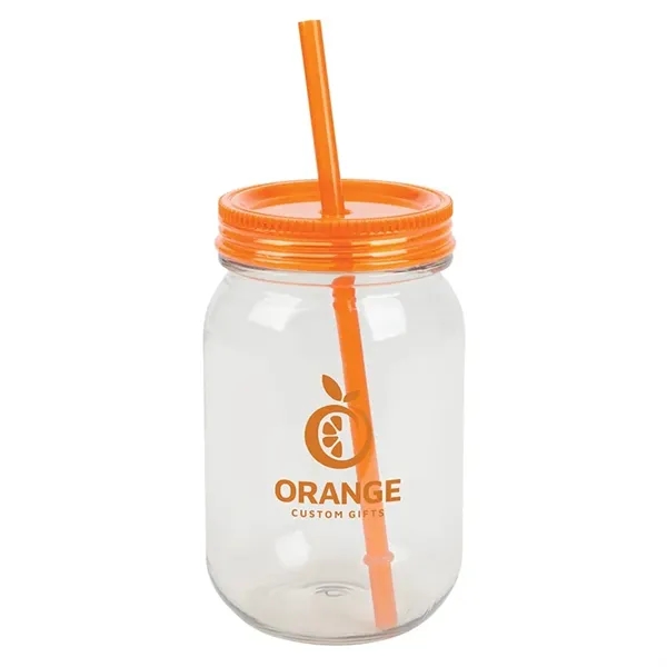 Bootlegger II 27 oz. RPET Mason Jar Tumbler - Bootlegger II 27 oz. RPET Mason Jar Tumbler - Image 7 of 8